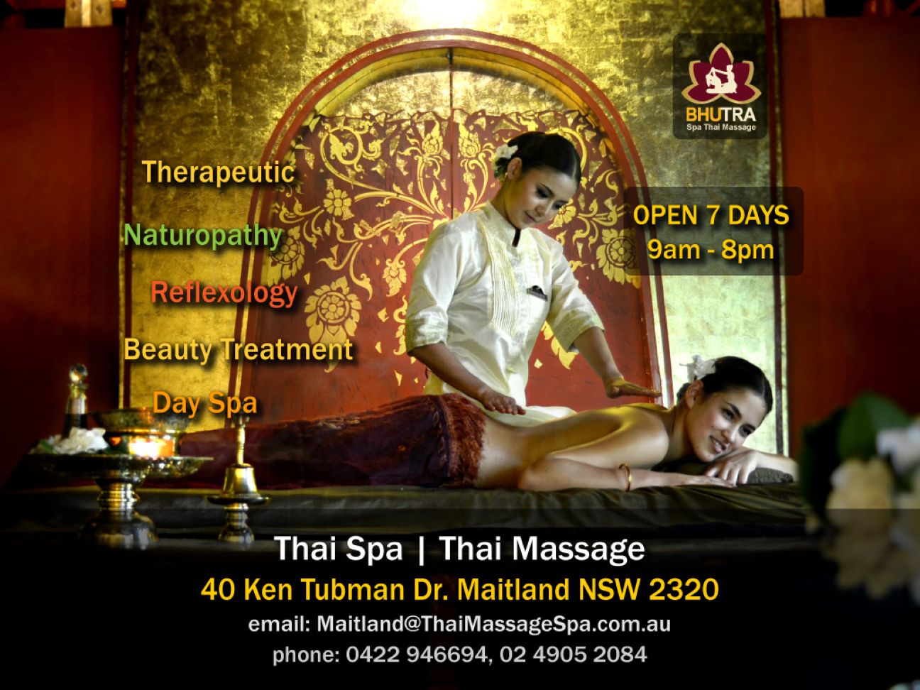 Bhutra Spa Thai Massage Maitland Hunter Valley's cover image