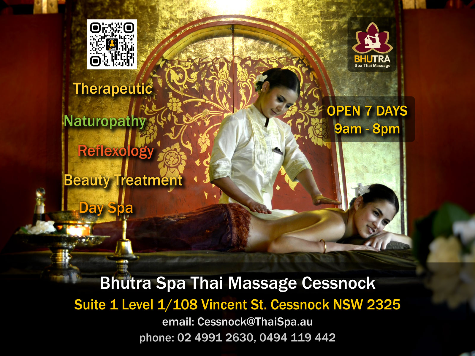 Bhutra Spa Thai Massage Cessnock Hunter Valley's cover image