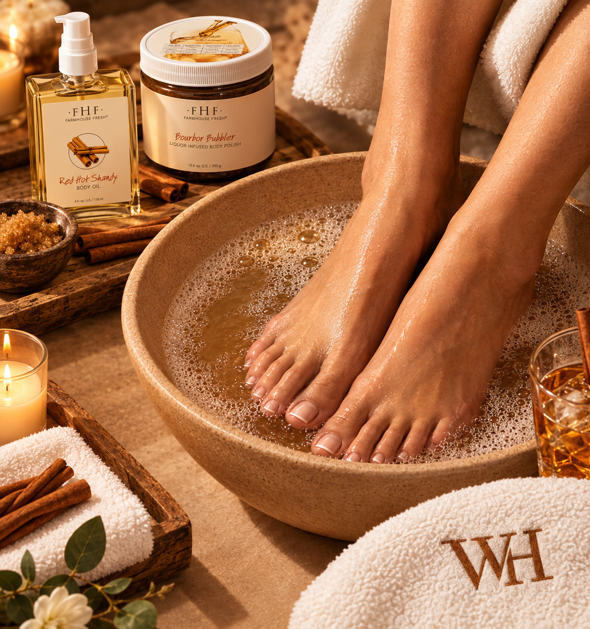 Cozy Season Pedicure Enhancement