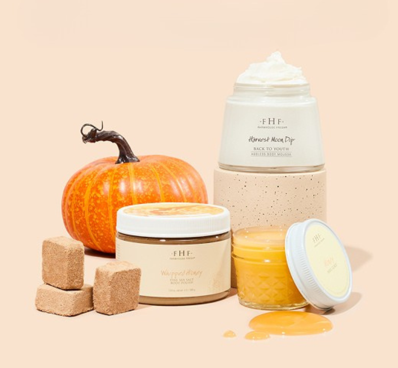 NEW: Pumpkin & Orange Spice Mani + Pedi