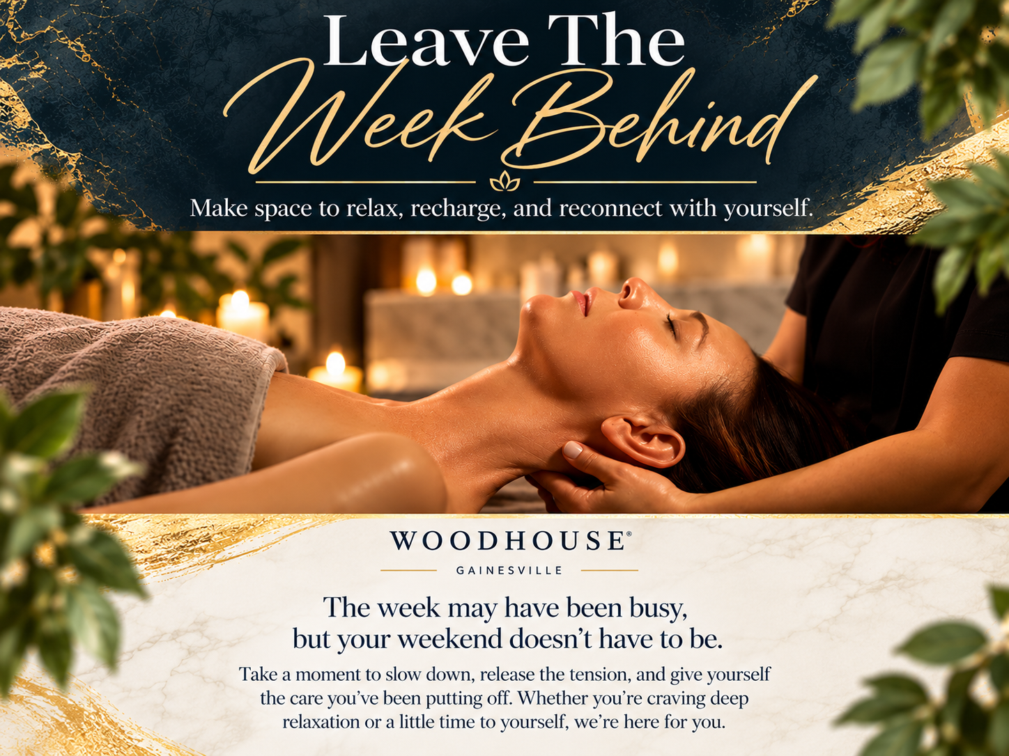 Leave the Week Behind | Your Weekend Reset Awaits