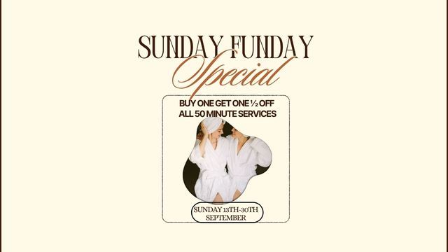 Sunday Funday at Woodhouse Day Spa