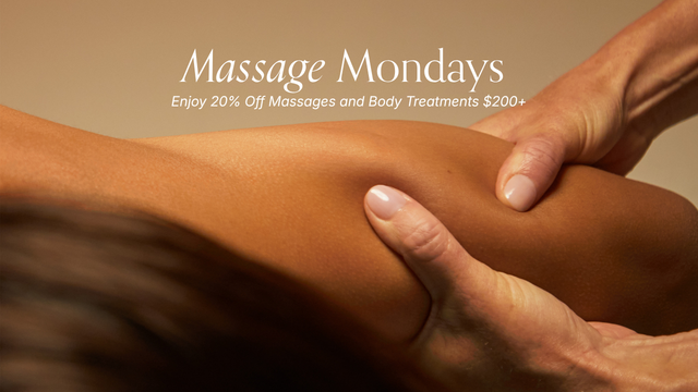 Massage Mondays!