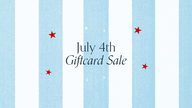 Fourth of July eGift Card Sale