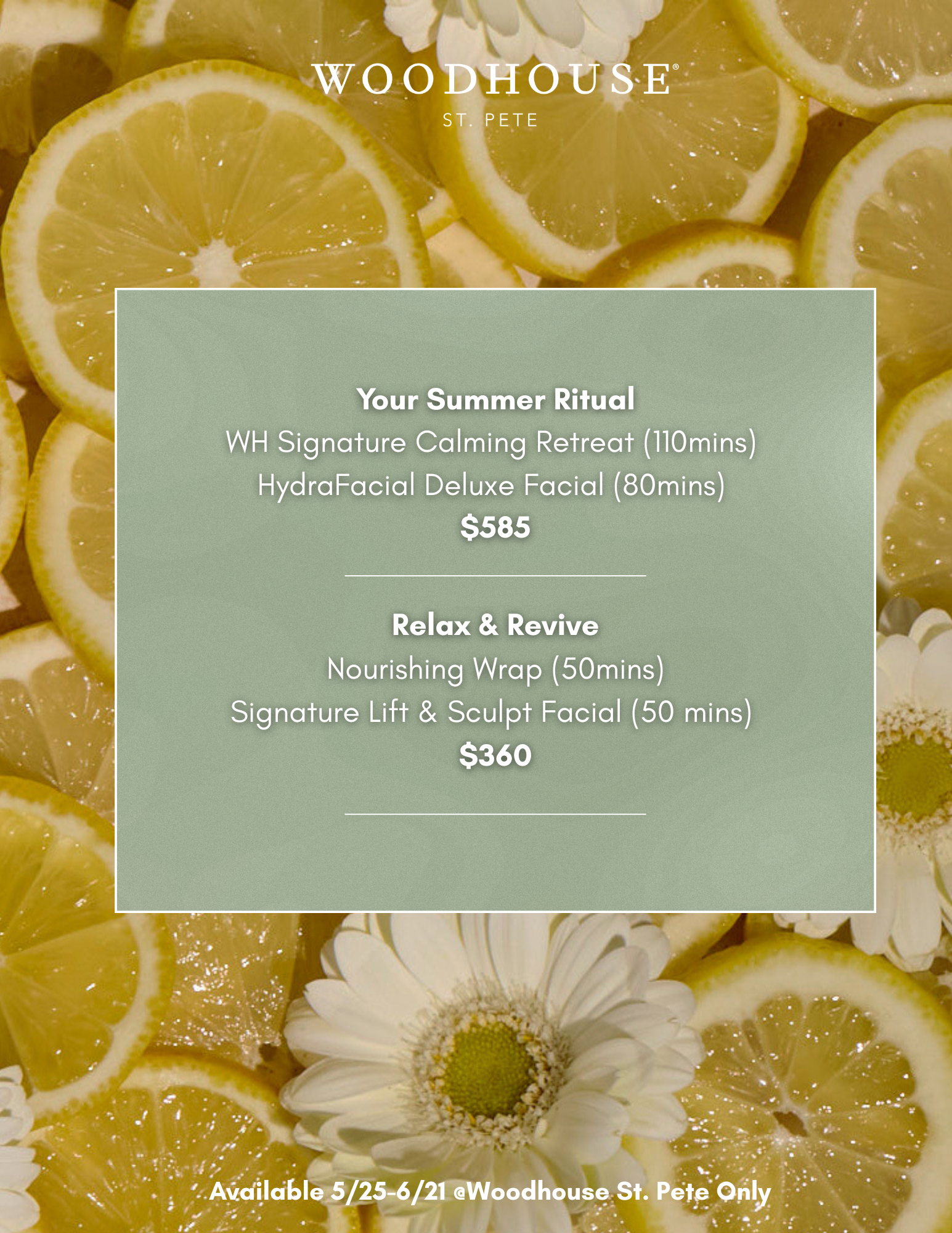 Summer Packages Are Here ☀️