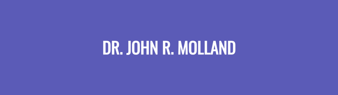 Dr. John R. Molland's cover image
